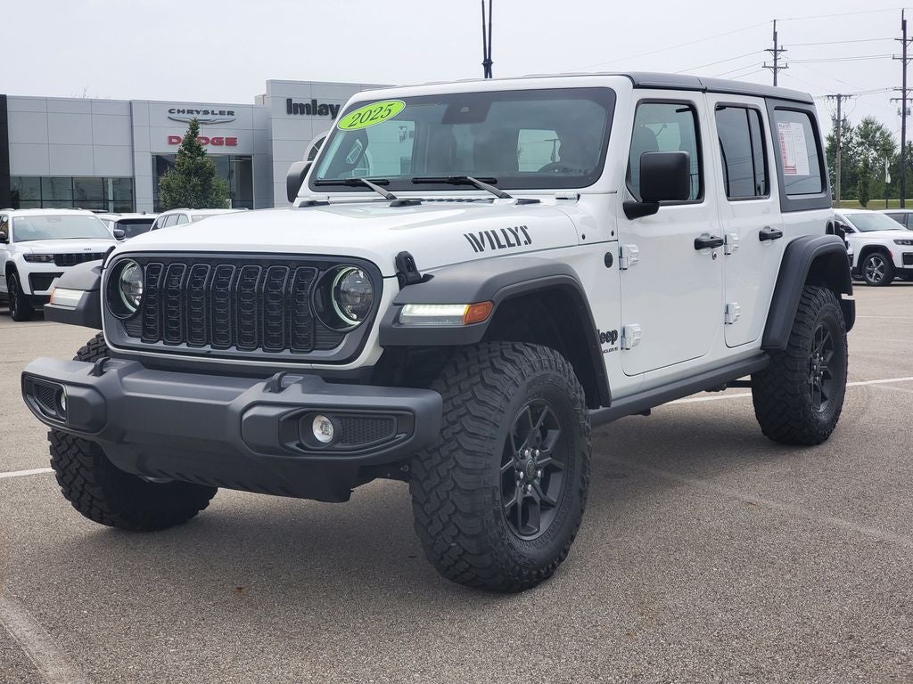 2025 Jeep Wrangler 4-Door Willys 4x4