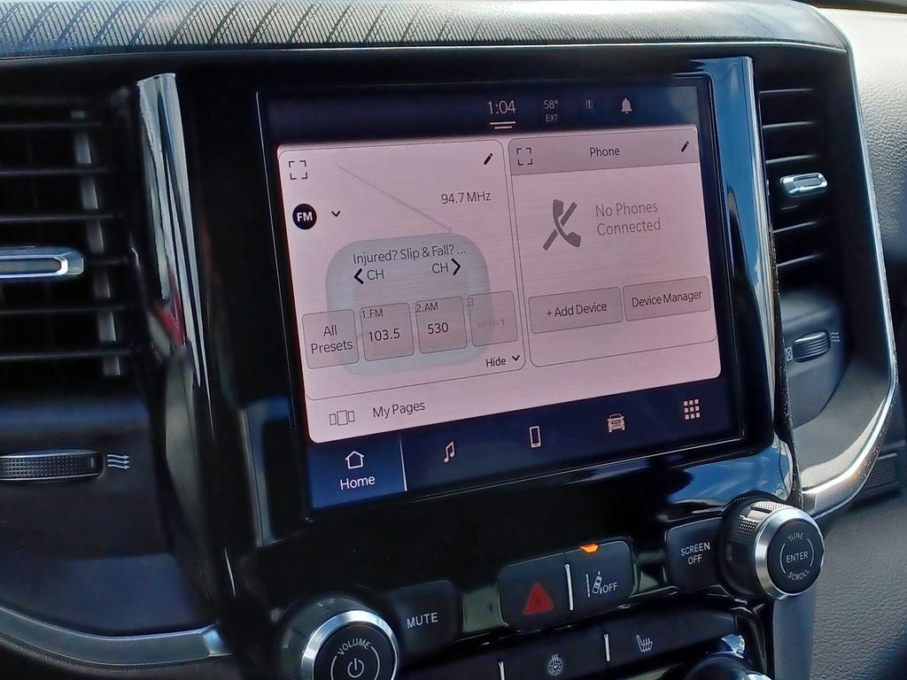 2025 RAM 1500 Big Horn Crew Cab 4x4 5'7' Box