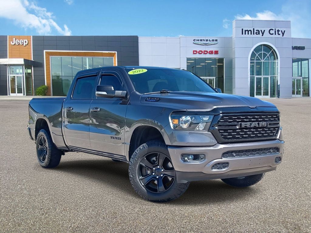 2022 RAM 1500 Big Horn Crew Cab 4x4 6'4' Box