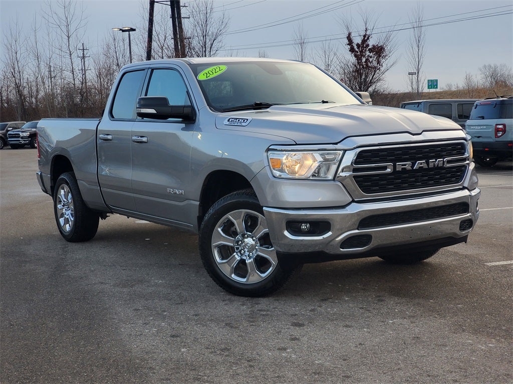 2022 RAM 1500 Big Horn Quad Cab 4x4 6'4' Box