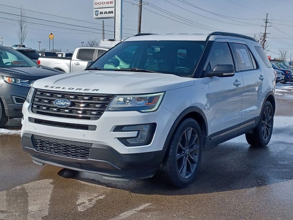 Used 2017 Ford Explorer XLT with VIN 1FM5K7D84HGD52442 for sale in Imlay City, MI