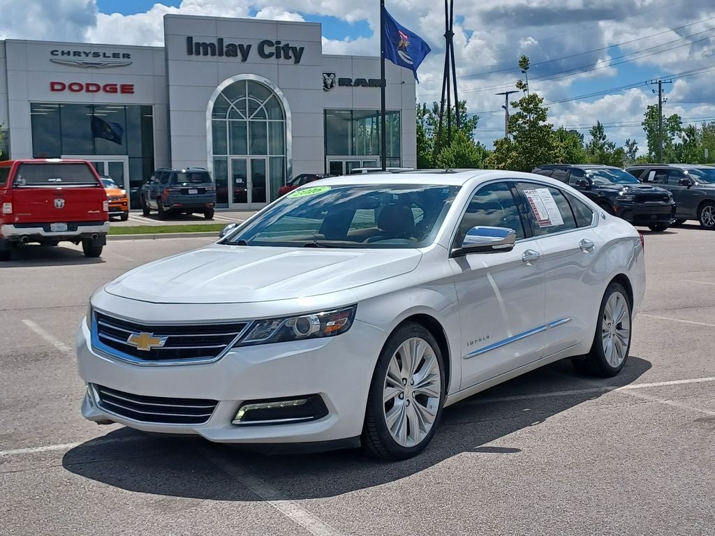 Used 2016 Chevrolet Impala 2LZ with VIN 1G1145S38GU160197 for sale in Imlay City, MI