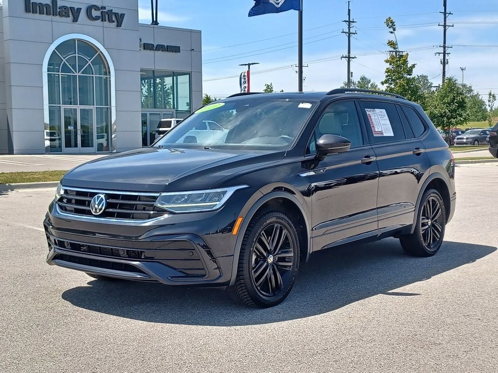 2022 Volkswagen Tiguan 2.0T SE R-Line Black