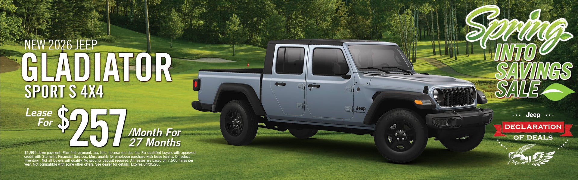 2026 Jeep Gladiator