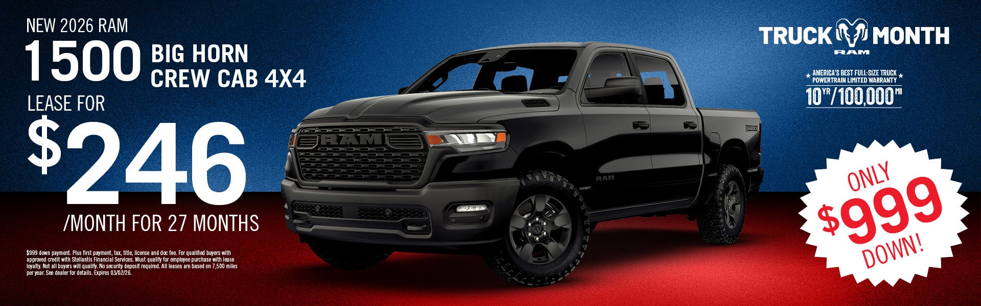 2026 Ram 1500 Offer | Imlay City CDJR