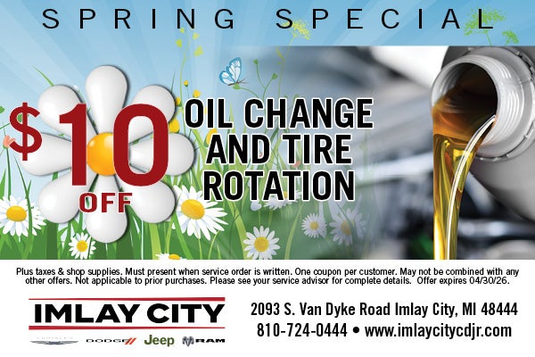 Oil Change & Tire Rotation