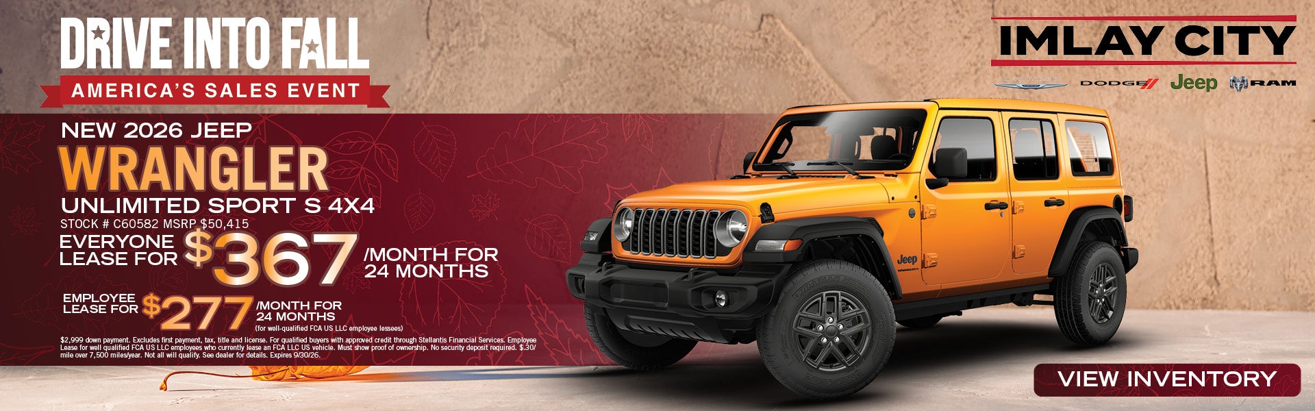 2026 Jeep Wrangler Sport