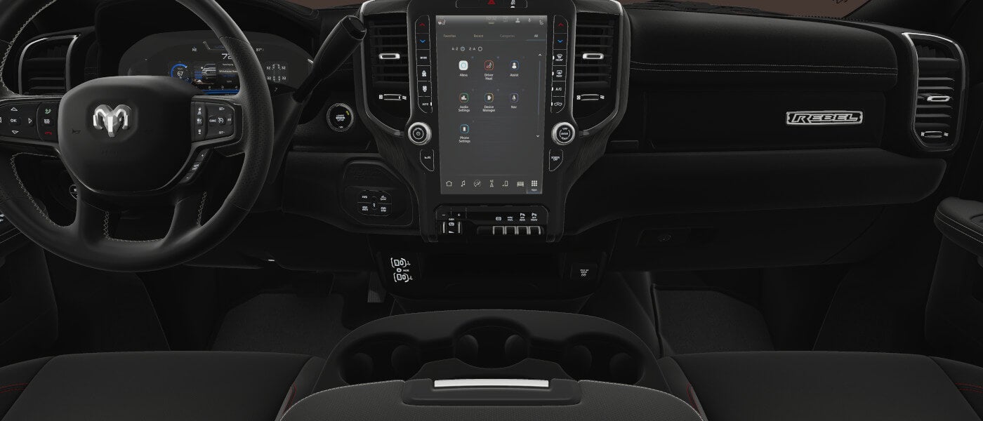 2026 Ram 2500 interior dashboard
