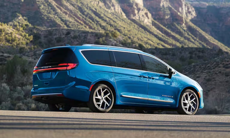 2027 Chrysler Pacifica parked on pavement