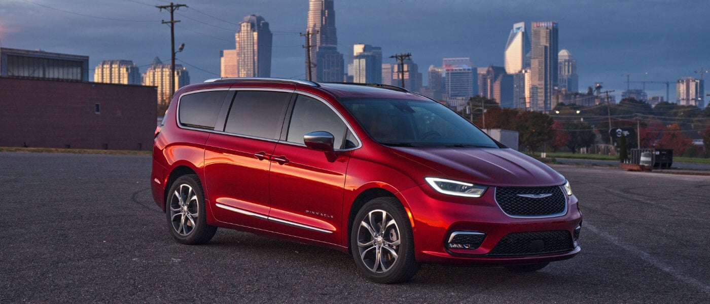 2026 Chrysler Pacifica Exterior In Front Of City